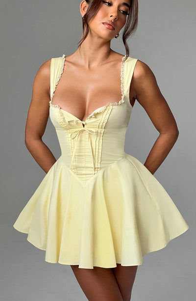 Abito Mini Antonella - Limone