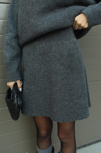 Set in Purple Knit