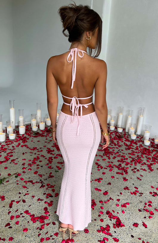 Vestito Maxi Arabella - Rosa Pallido