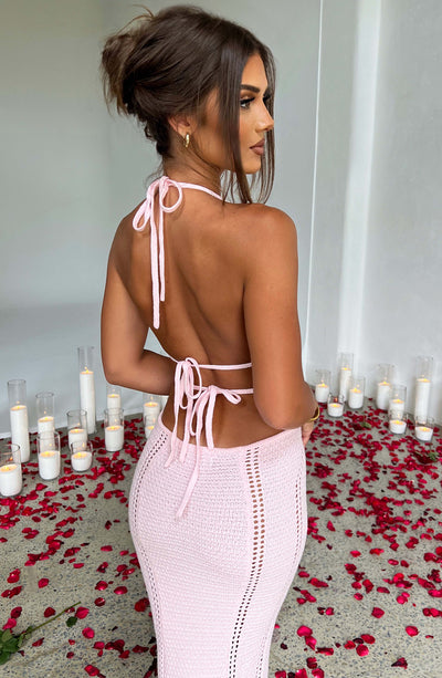 Vestito Maxi Arabella - Rosa Pallido