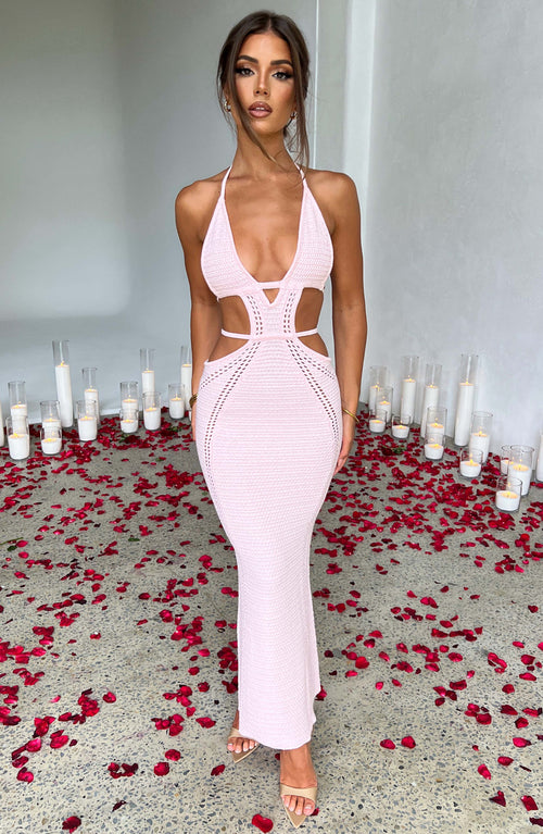 Vestito Maxi Arabella - Rosa Pallido