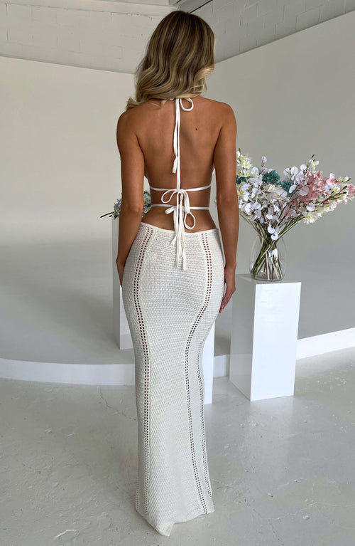 Abito Maxi Arabella - Bianco