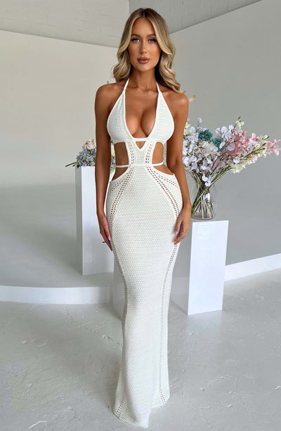 Abito Maxi Arabella - Bianco