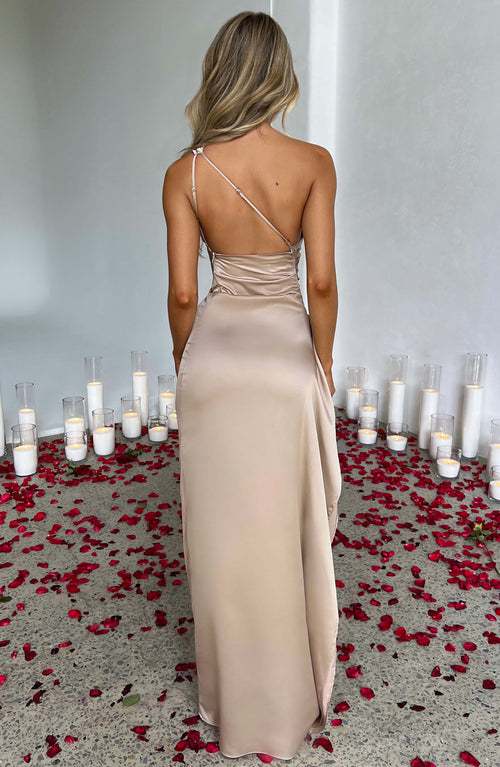 Abito Maxi Ariel - Champagne