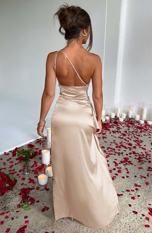 Abito Maxi Ariel - Champagne