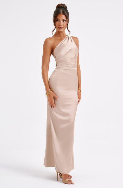 Abito Maxi Arizona - Champagne