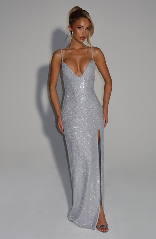 Abito Maxi Ashton - Argento