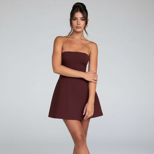 Abito Mini Asha - Marrone