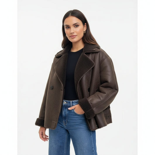 ELLY - Giacca in pelle