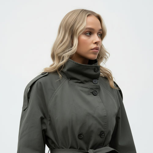 Julie - Trench-coat con bottoni