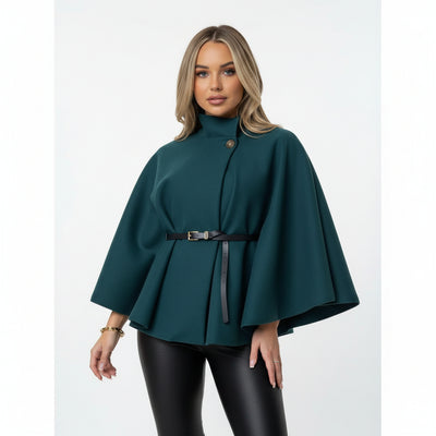 Camille - Poncho con cintura