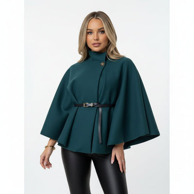 Camille - Belted Poncho