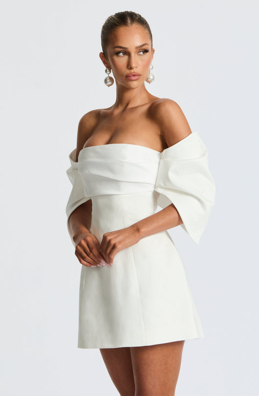Mini Briella Dress - Ivory