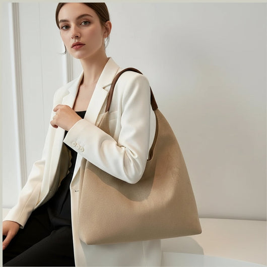 Gigi | Suede Tote Bag