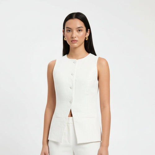 Silvana - Classy Sleeveless Top
