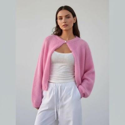 Lana | Cardigan in Mohair