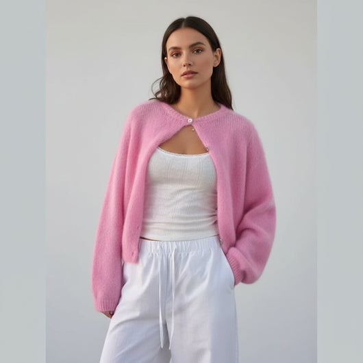 Lana | Cardigan in Mohair
