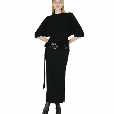 Giulia | Abito Midi con Paillettes