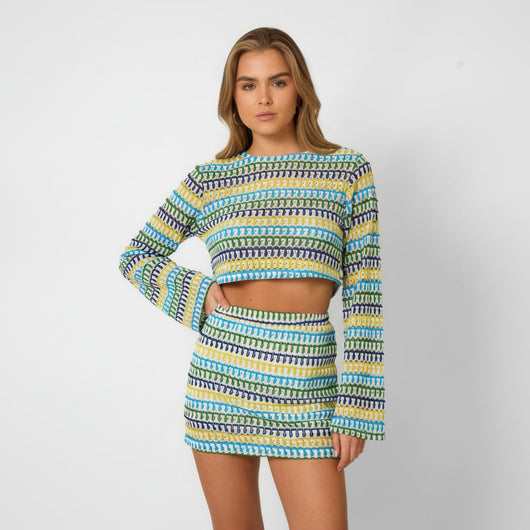 Emmy - Two-Piece Flared Set
