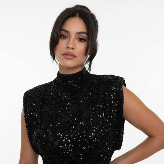 Selina - Abito con Paillettes