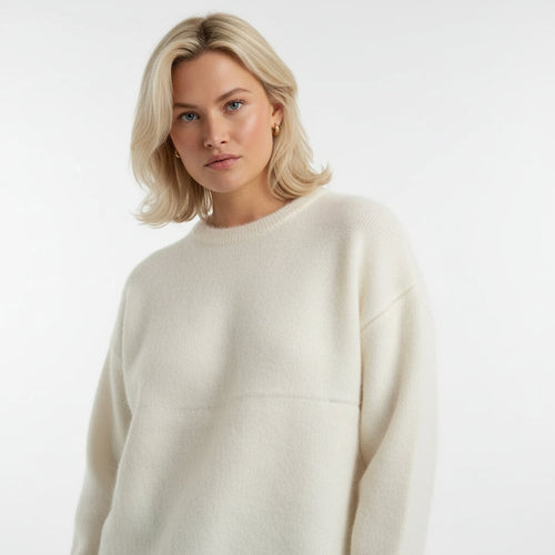 Lila | Mohair High Neck Jumper