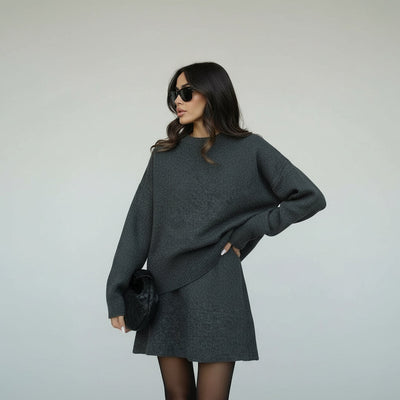 Nathalie - Autumn Knit Ensemble