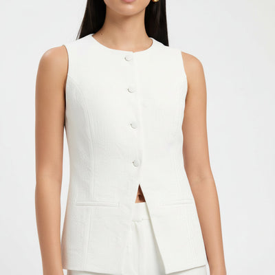 Silvana - Classy Sleeveless Top