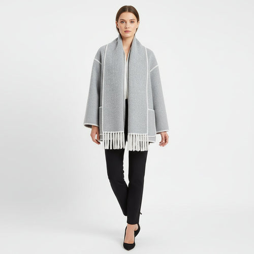 Claire | Coat with Scarf