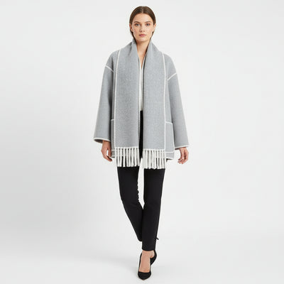 Claire | Cappotto con Sciarpa