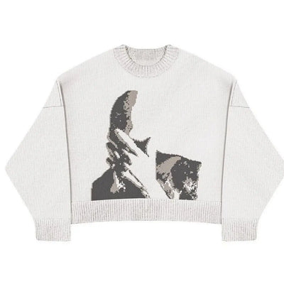'BLONDE' KNITTED JUMPER