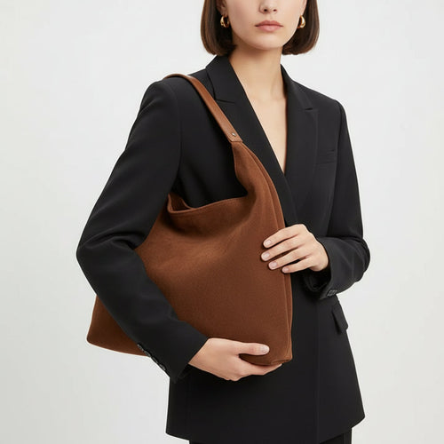 Gigi | Suede Tote Bag