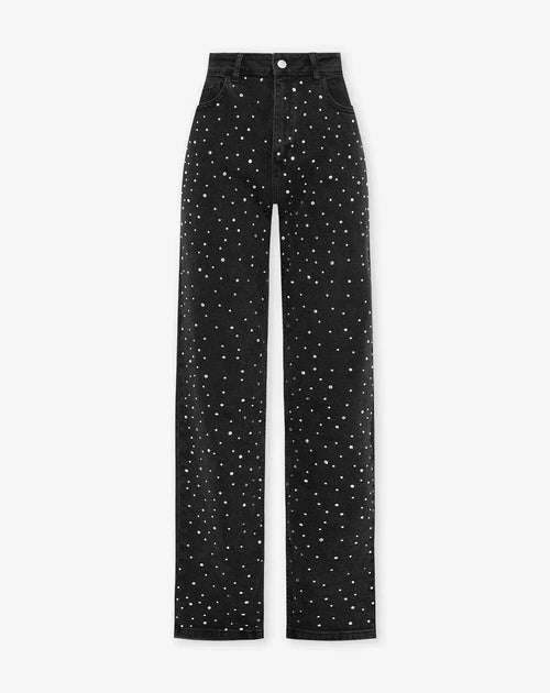 Valentina | Jeans in Denim Glitter