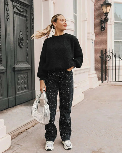 Valentina | Glitter Denim Jeans