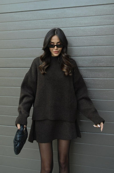 Set in Purple Knit