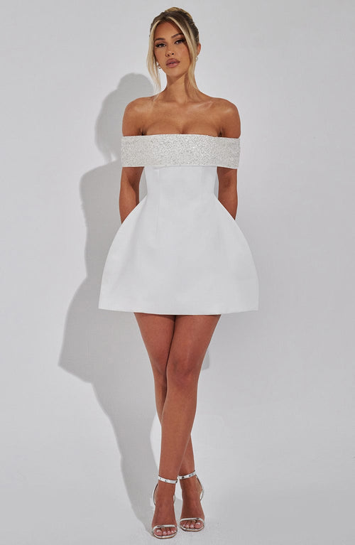 Mini Dress Noelle - Ivory
