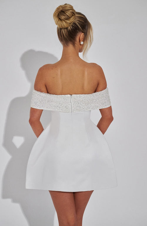 Mini Dress Noelle - Ivory