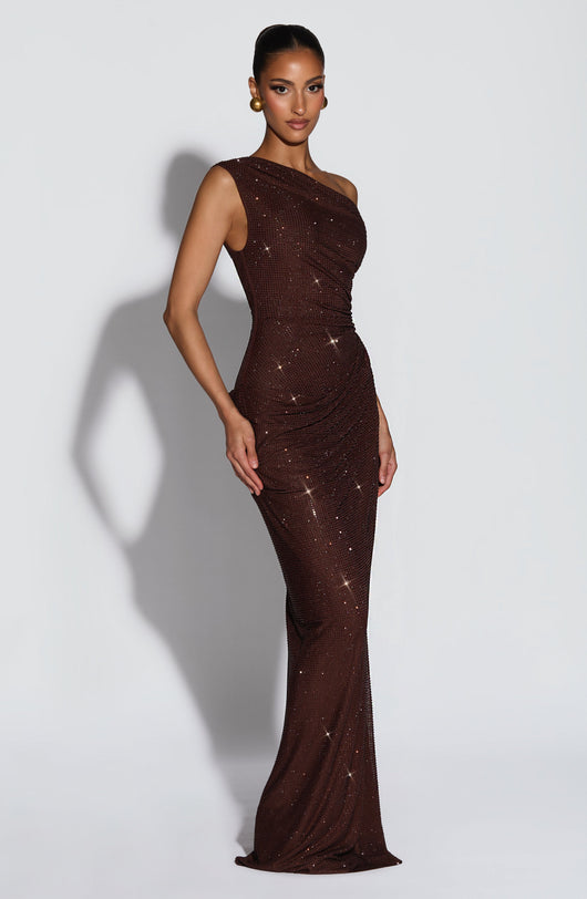 Ottilie | Abito Maxi Oro