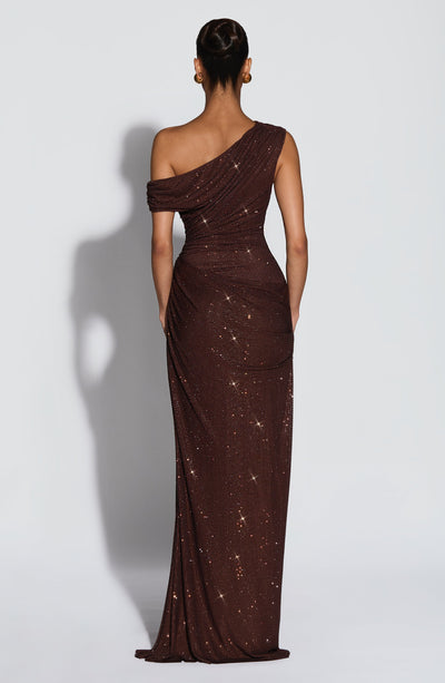 Ottilie | Abito Maxi Oro