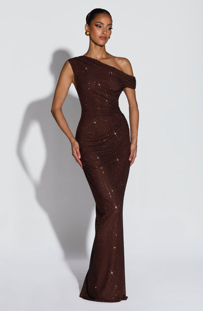 Ottilie | Abito Maxi Oro