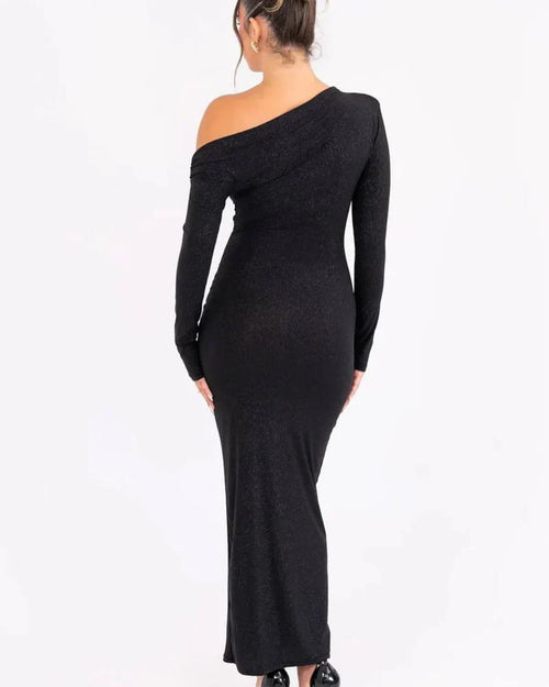 Ornella | Glitter Maxi Dress