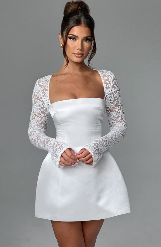 Mini Dress Sadie - Ivory