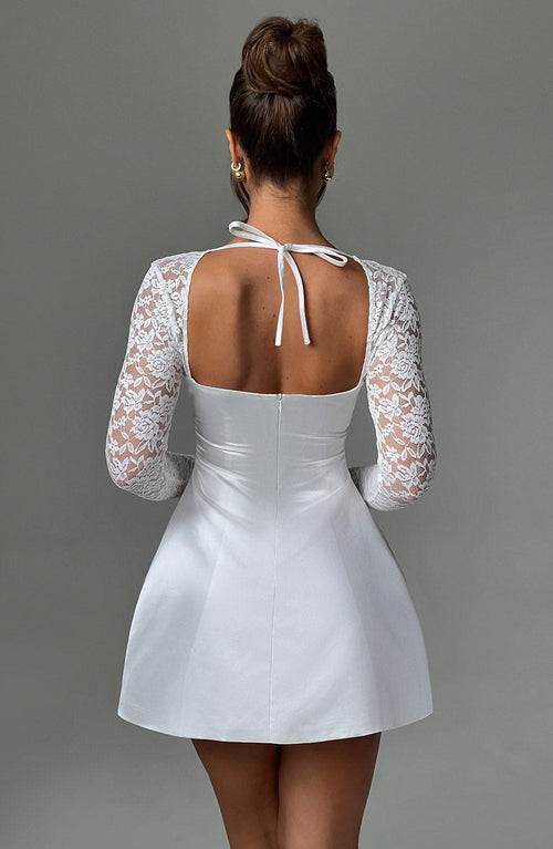 Mini Dress Sadie - Ivory