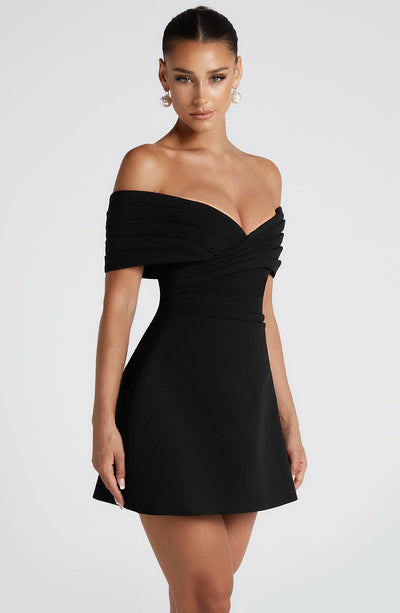 Mini Solana Dress - Black
