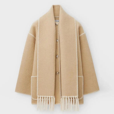 Claire | Coat with Scarf