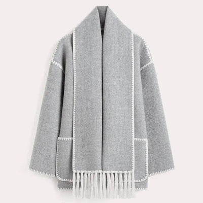 Claire | Coat with Scarf