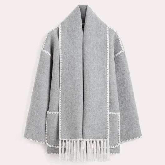 Claire | Coat with Scarf