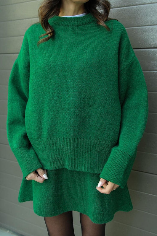 Set in Purple Knit