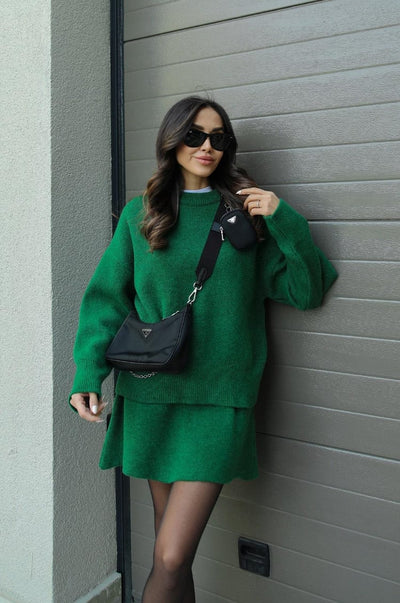 Set in Purple Knit
